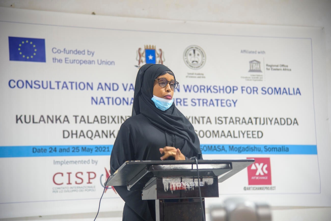La jeunesse somalienne conduit le développement de la stratégie nationale pour la culture